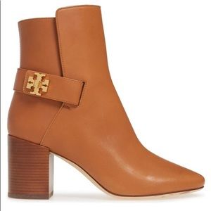 Tory Burch Women's Brown Kira 70mm Bootie